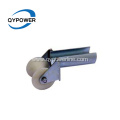 Wellhead protection orifice roller pulley